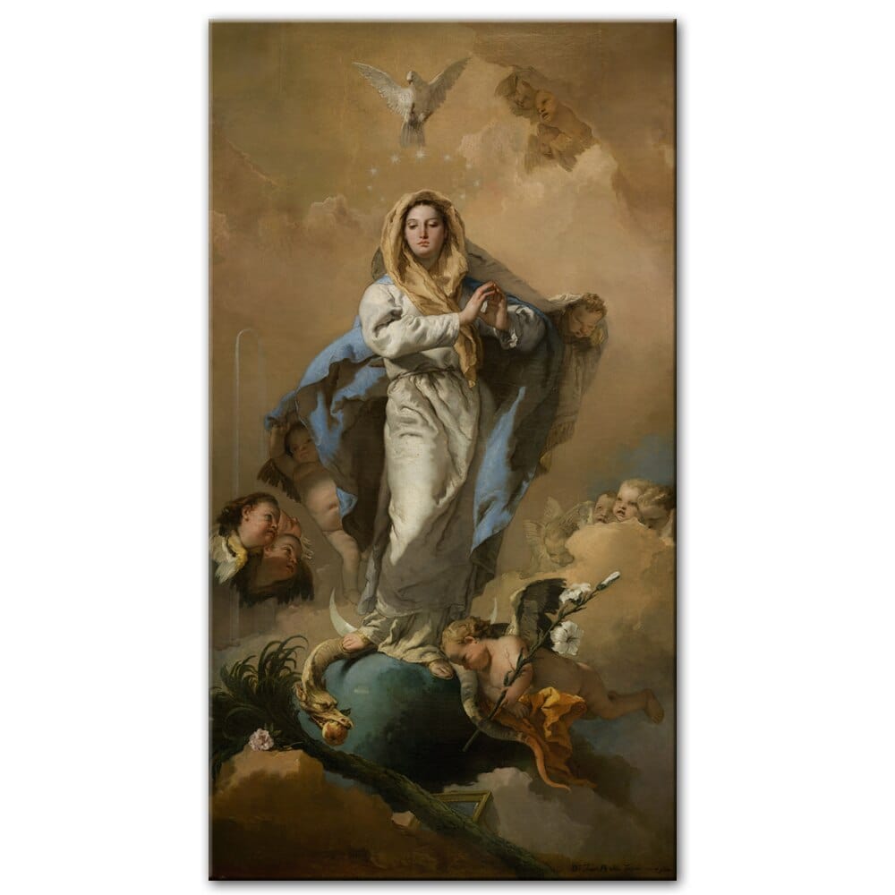 Arthia Designs - The Immaculate Conception by Tiepolo Canvas Art - Review