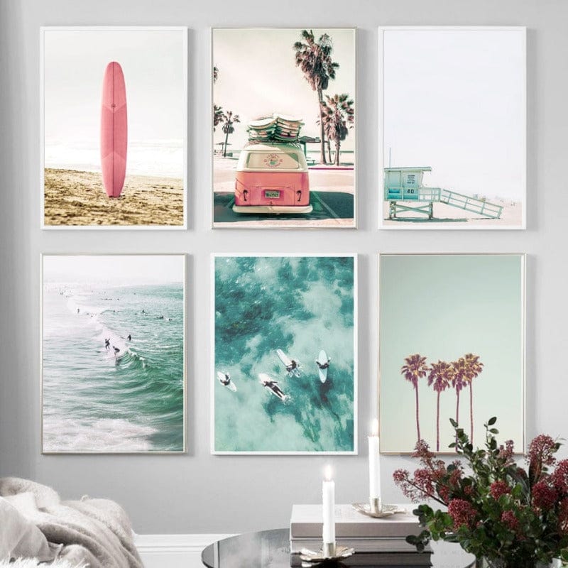 Arthia Designs - Summer Island Surfing Buddy Canvas Art - Review