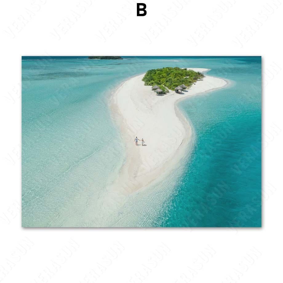 Arthia Designs - Bora Bora Luxury Resorts Canvas Art - Review