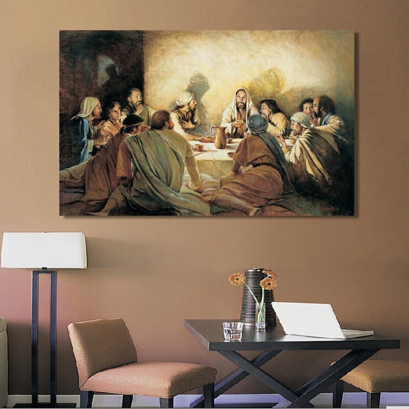 Arthia Designs - Jesus' Last Supper With His Disciples Canvas Art - Review