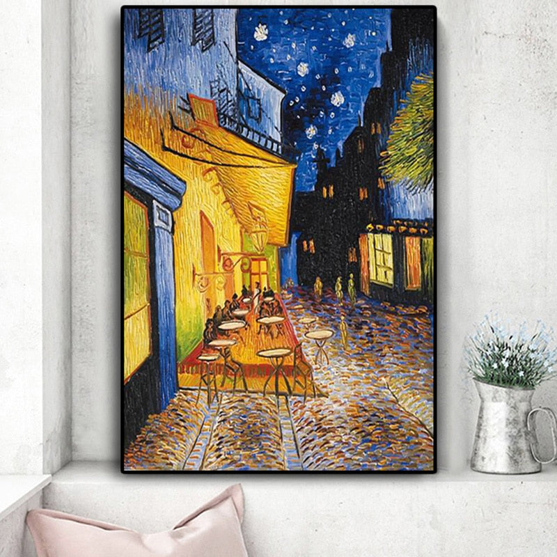 Arthia Designs - Abstract Van Gogh Cafe Terrace Canvas Art - Review