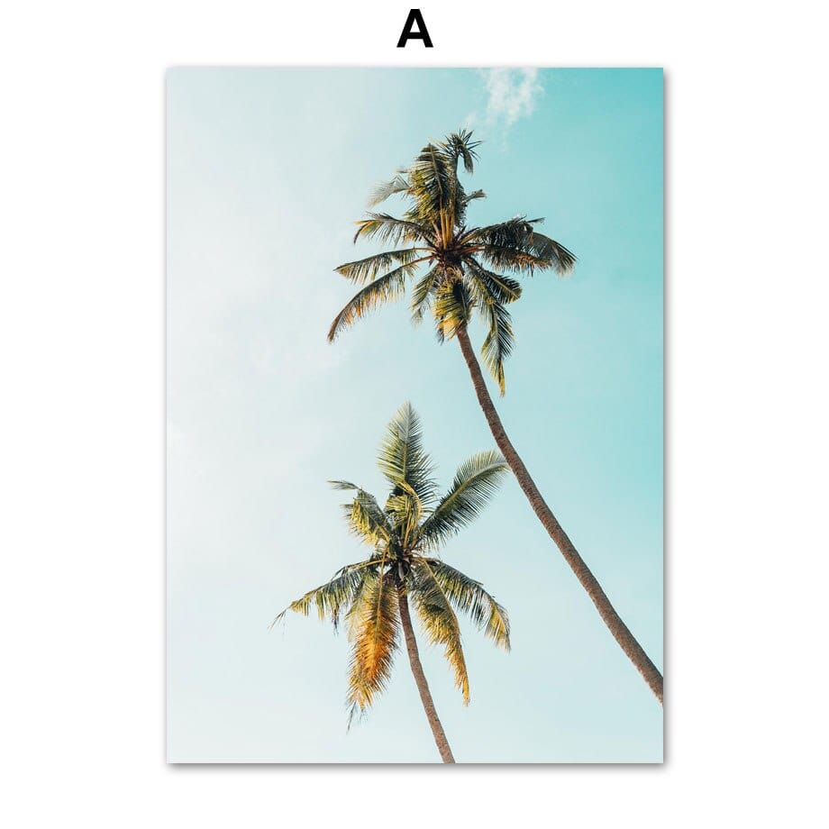 Arthia Designs - Palm Tree Island Summer Vacation Canvas Art - Review