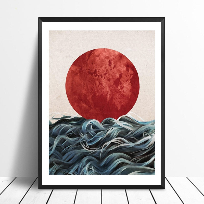 Arthia Designs - Japanese Sunrise Canvas Art - Review