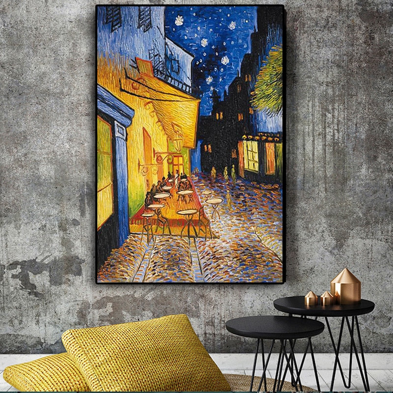 Arthia Designs - Abstract Van Gogh Cafe Terrace Canvas Art - Review