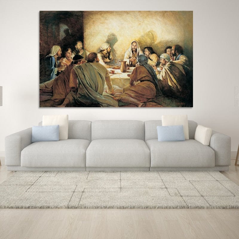 Arthia Designs - Jesus' Last Supper With His Disciples Canvas Art - Review