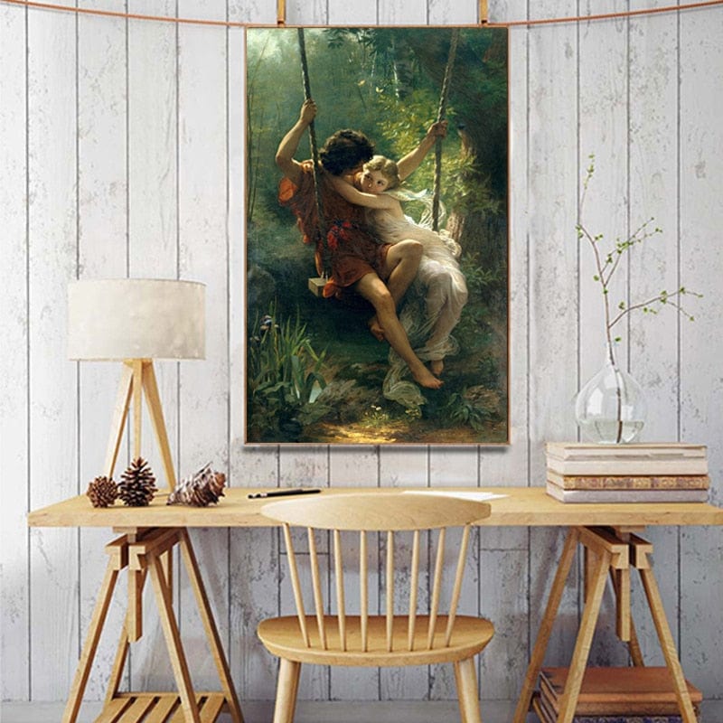 Arthia Designs - Springtime by Pierre Auguste Canvas Art - Review