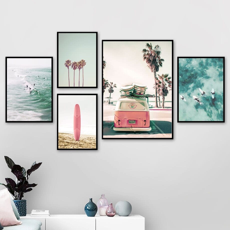 Arthia Designs - Summer Island Surfing Buddy Canvas Art - Review