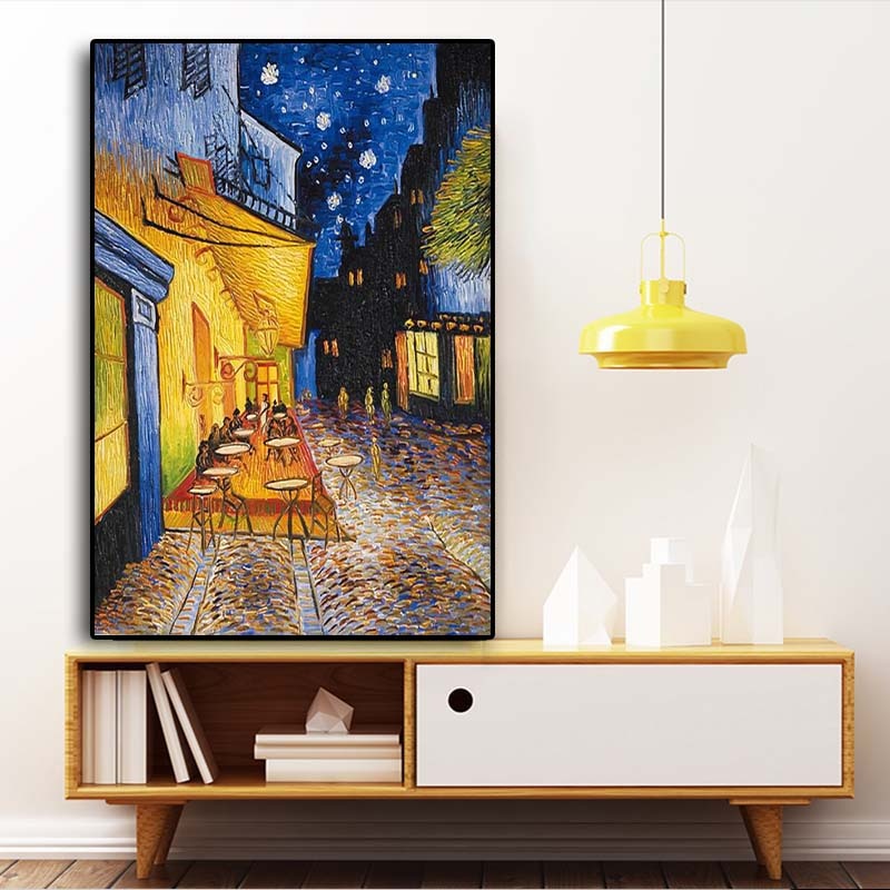 Arthia Designs - Abstract Van Gogh Cafe Terrace Canvas Art - Review