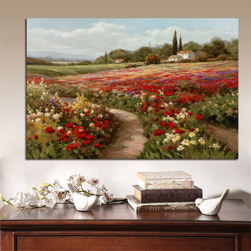 Arthia Designs - Claude Monet Poppy Fields Canvas Art - Review