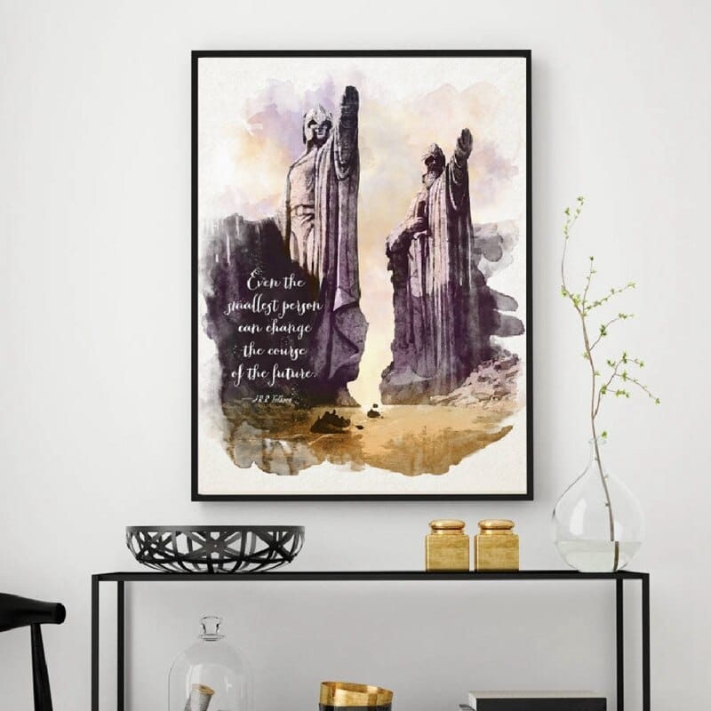 Arthia Designs - Lord of The Rings Quote Canvas Art - Review