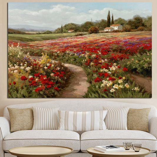 Arthia Designs - Claude Monet Poppy Fields Canvas Art - Review