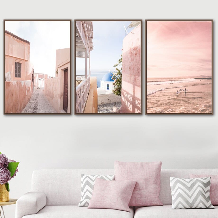 Arthia Designs - Pink Sky Travel Mood Canvas Art - Review