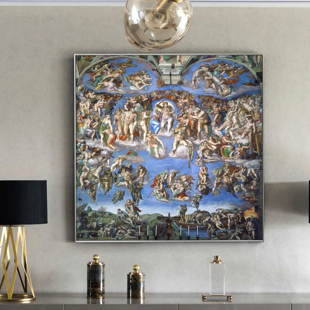 Arthia Designs - The Last Judgment Classic Painting Canvas Art - Review