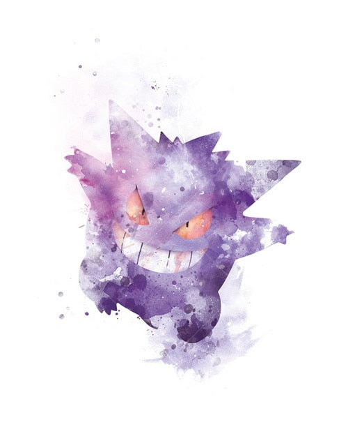 Arthia Designs - Funny Pokemon Watercolor Canvas Art - Review