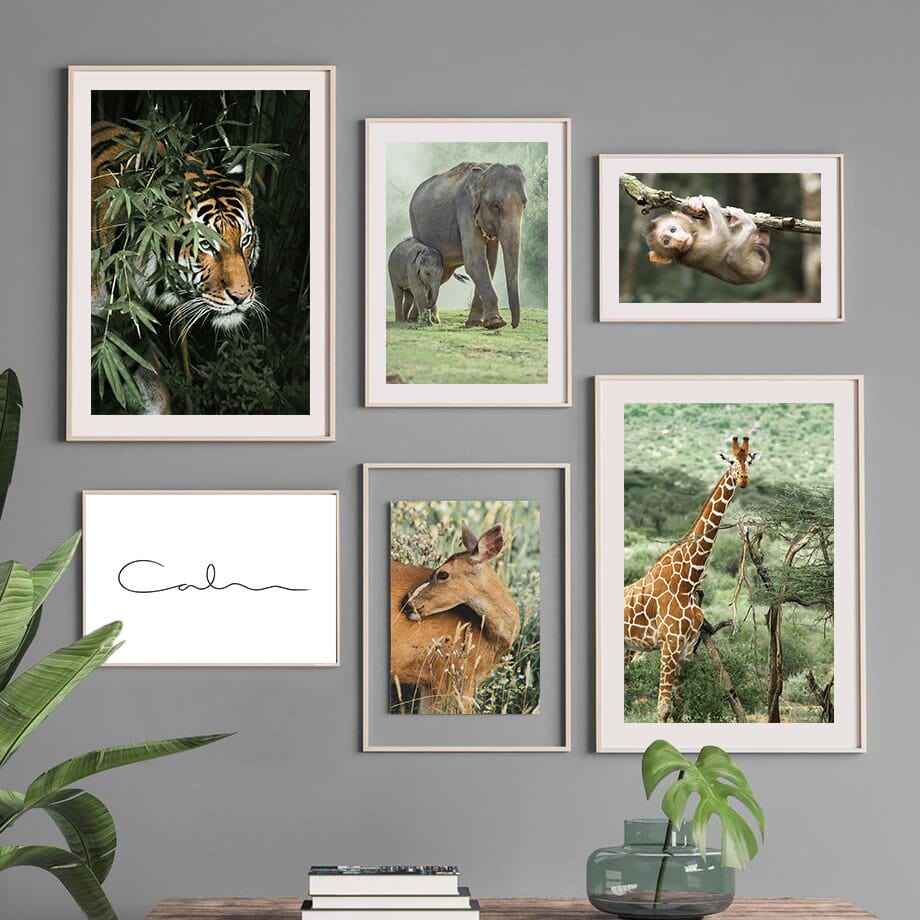 Arthia Designs - Mother Nature Forest Animal Canvas Art - Review