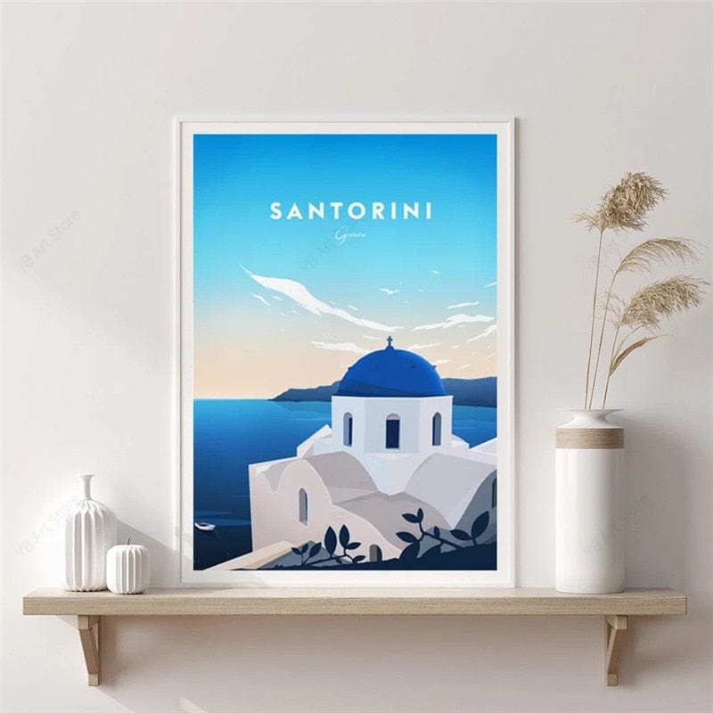 Arthia Designs - Europe Tourist Cities Canvas Art - Review