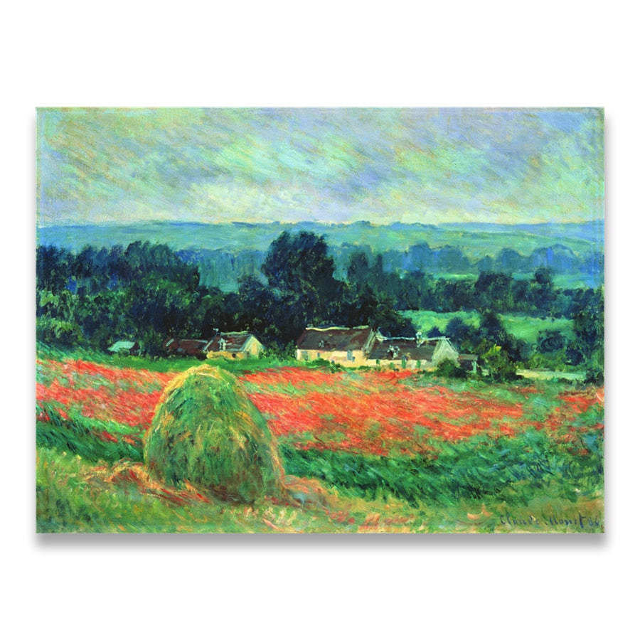 Arthia Designs - Impressionism Poppy Fields Canvas Art - Review