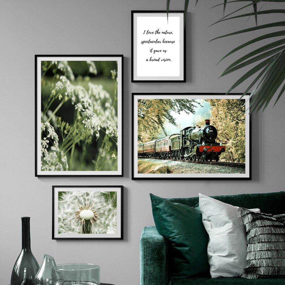 Arthia Designs - Green Forest Gallery Wall Canvas Art - Review