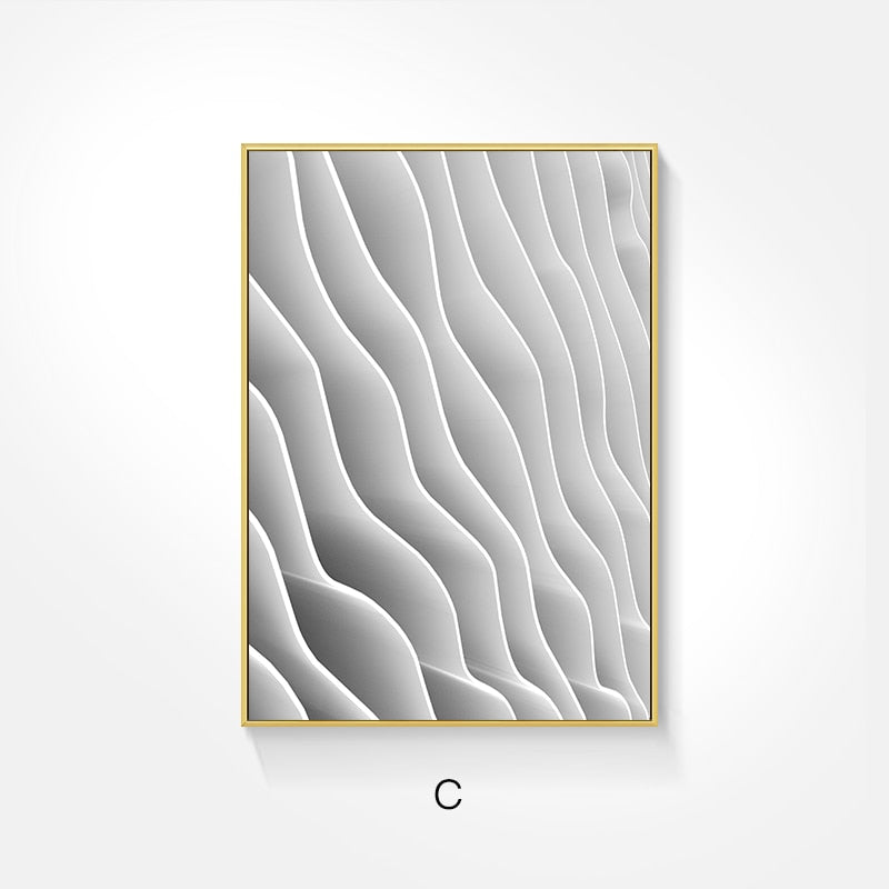 Arthia Designs - Abstract Wave Building Space Canvas Art - Review