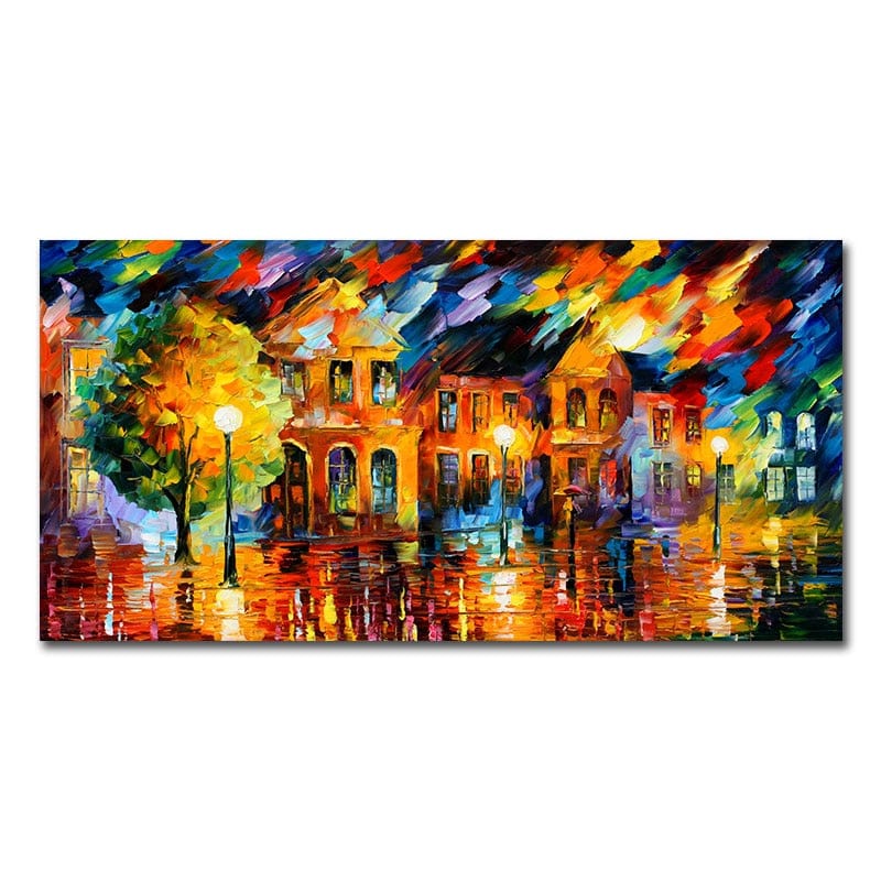 Arthia Designs - Rain of Love by Leonid Afremov Canvas Art - Review