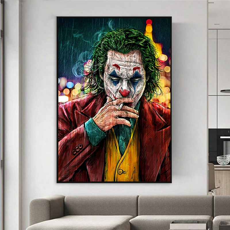 Arthia Designs - Smoking Joker Canvas Art - Review