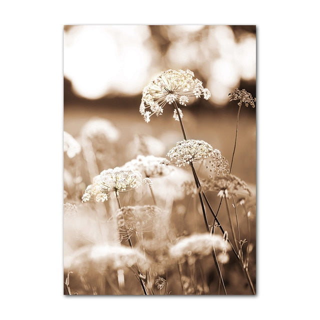 Arthia Designs - Calm Lake Dandelion Flower Canvas Art - Review