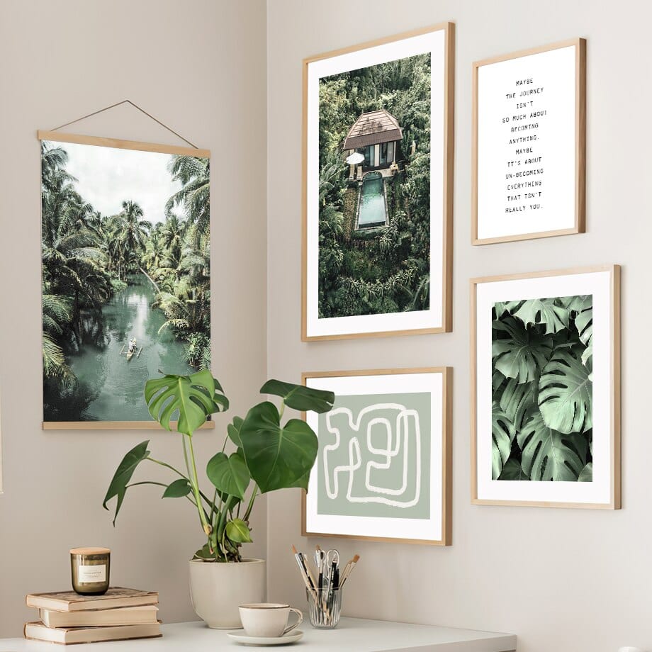 Arthia Designs - Monstera Tropical Villa Resort Canvas Art - Review