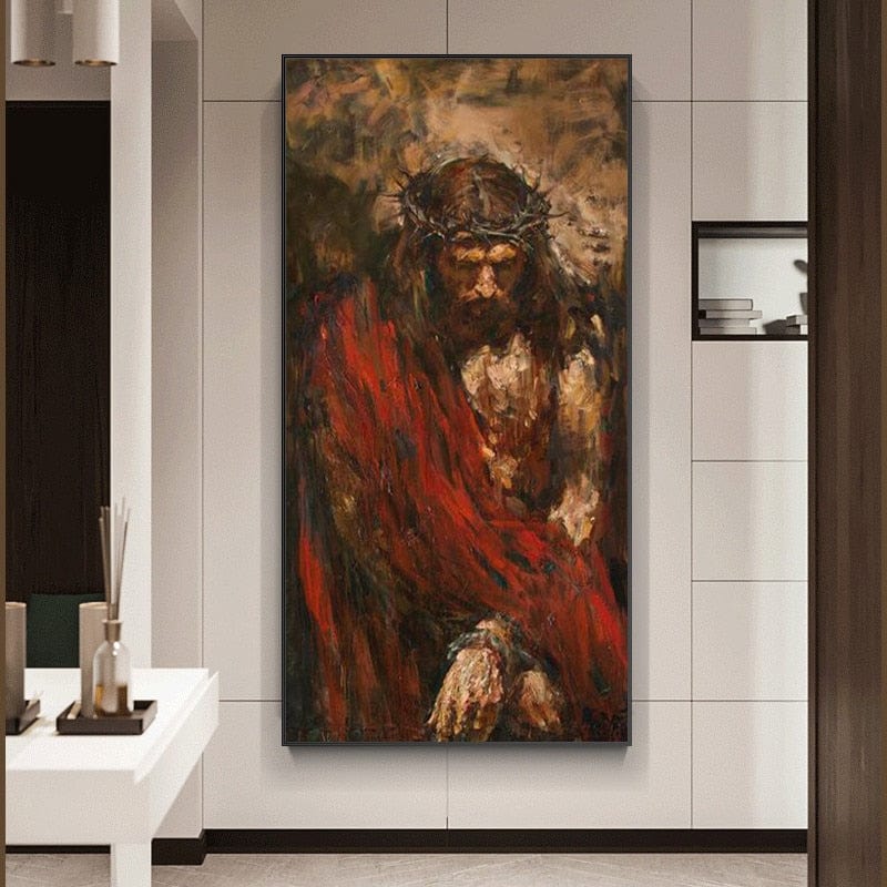 Arthia Designs - The Suffering of Jesus Canvas Art - Review