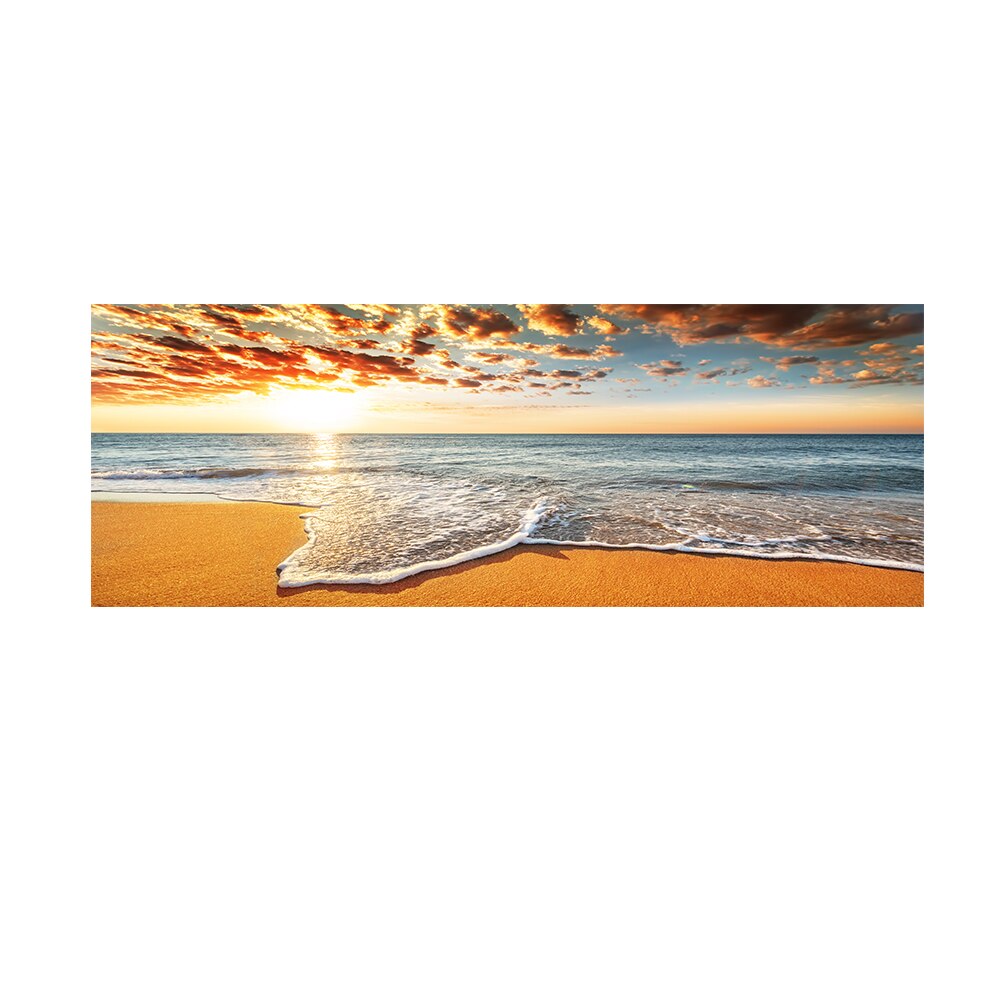 Arthia Designs - Sunset Beach Landscape Canvas Art - Review