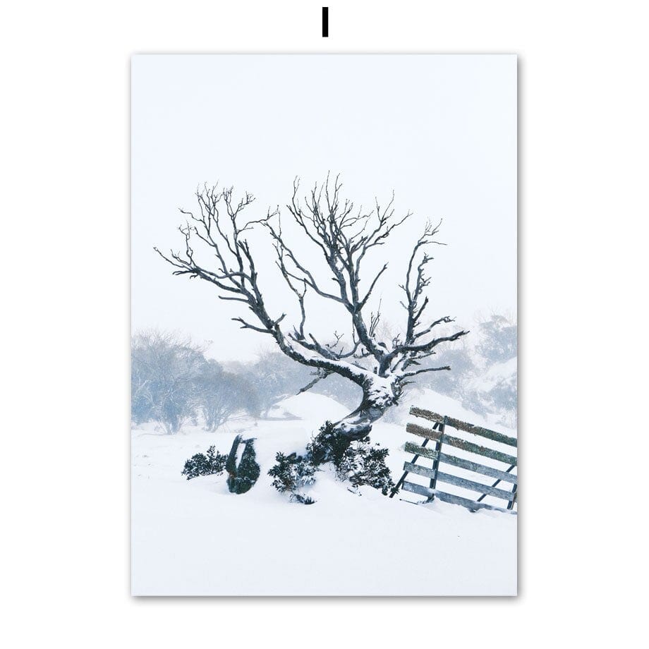 Arthia Designs - Cabin In The Snow Forest Canvas Art - Review