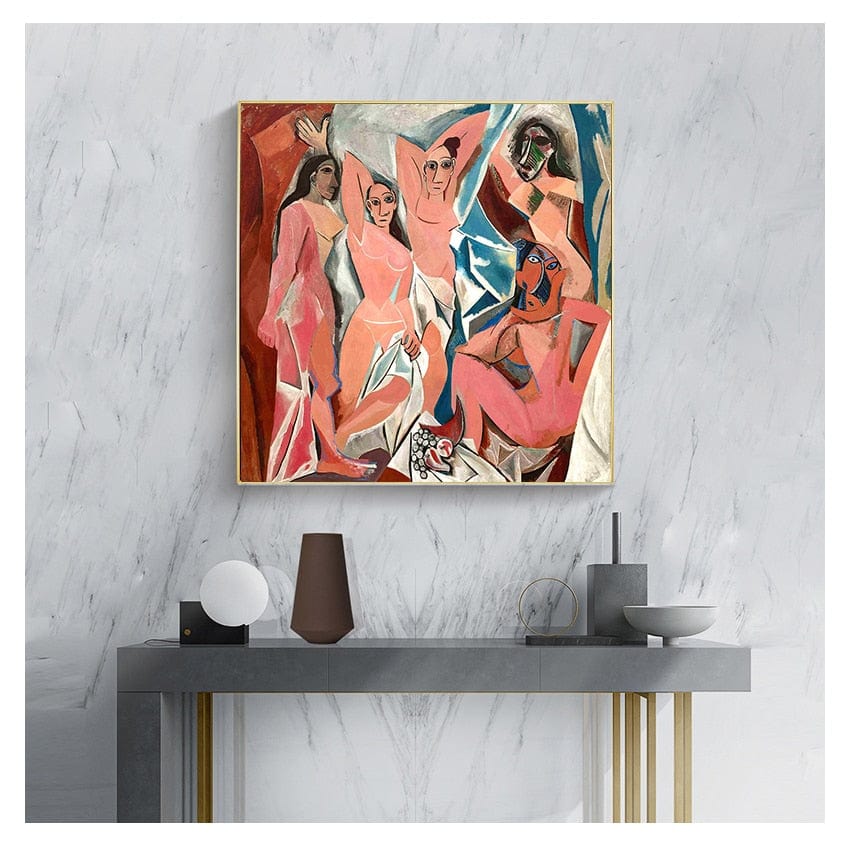 Arthia Designs - Famous Les Demoiselles by Picasso Canvas Art - Review