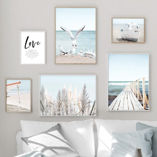 Arthia Designs - Seaside Marine Beach Canvas Art - Review