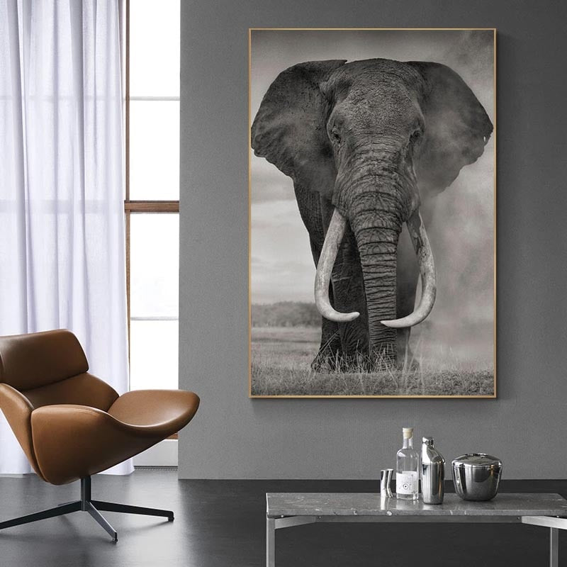 Arthia Designs - African Wild Elephant Canvas Art - Review