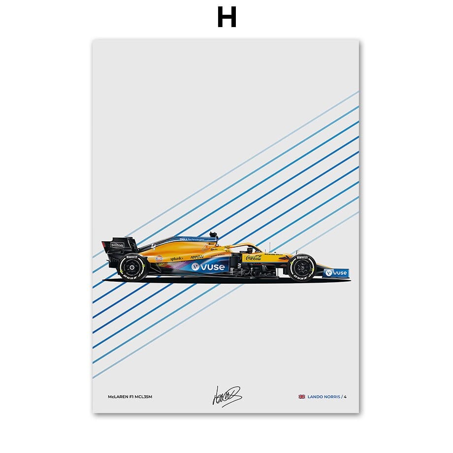 Arthia Designs - Formula One Cars Collection Canvas Art - Review