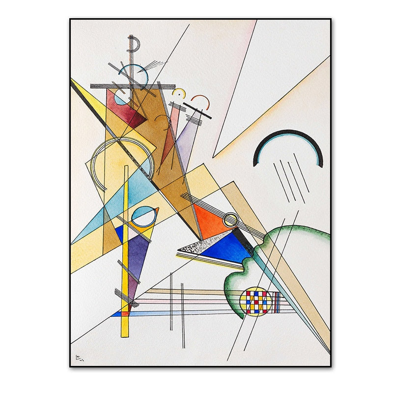 Arthia Designs - Abstraction Graphics by Kandinsky Canvas Art - Review