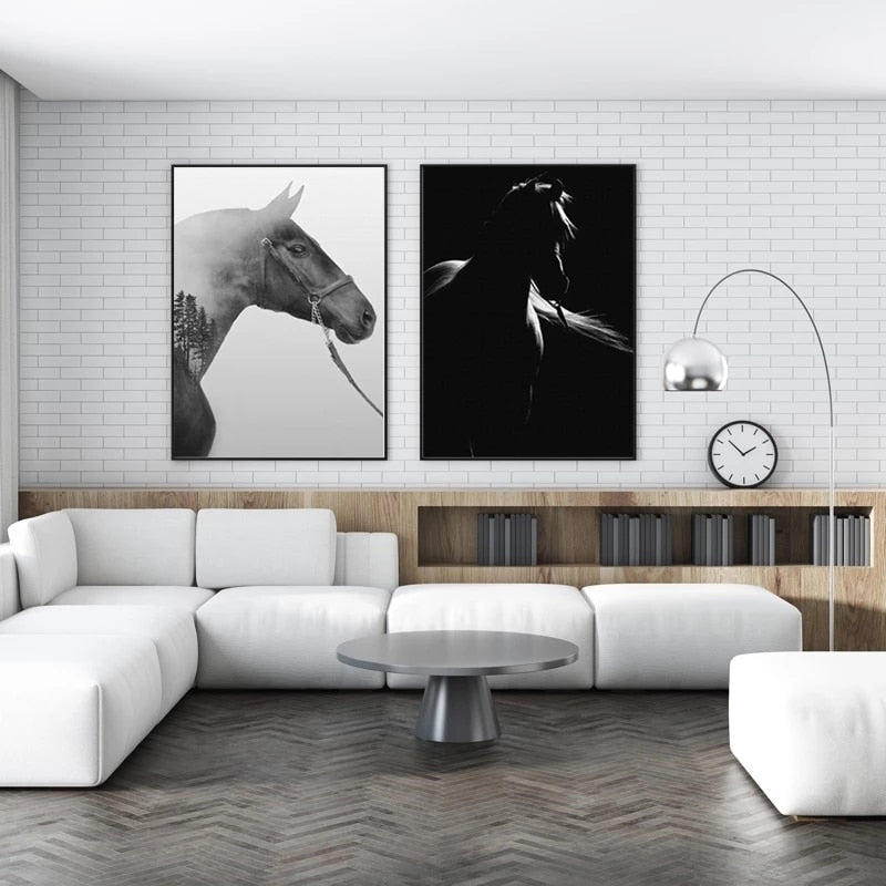 Arthia Designs - Black and White Wild Animal Canvas Art - Review