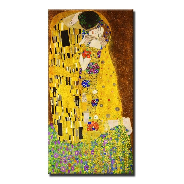 Arthia Designs - Gustav Klimt The Kiss Classical Canvas Art - Review