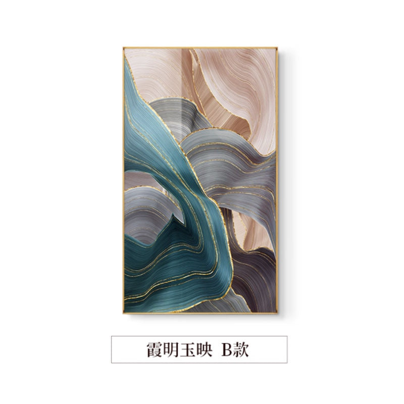 Arthia Designs - Nordic Abstract Luxury Ribbon Canvas Art - Review