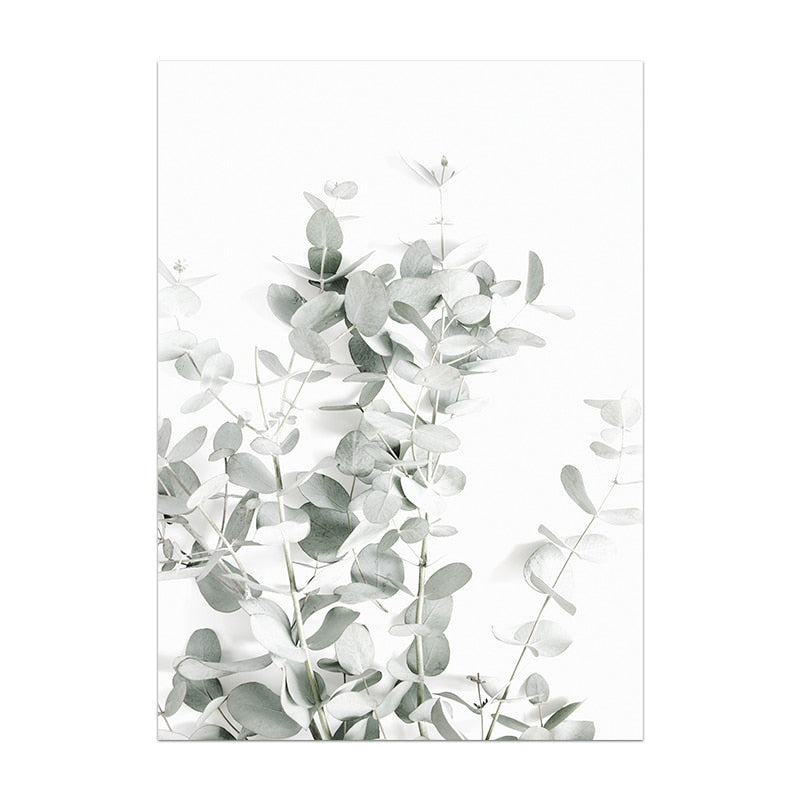 Arthia Designs - Nordic Style Green Eucalyptus Canvas Art - Review