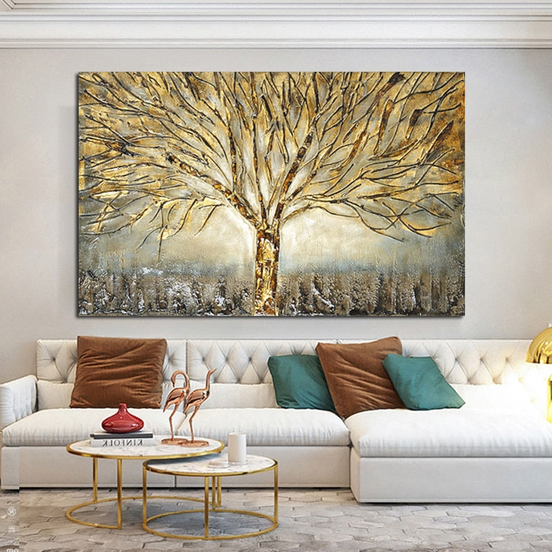 Arthia Designs - Golden Tree Canvas Art - Review