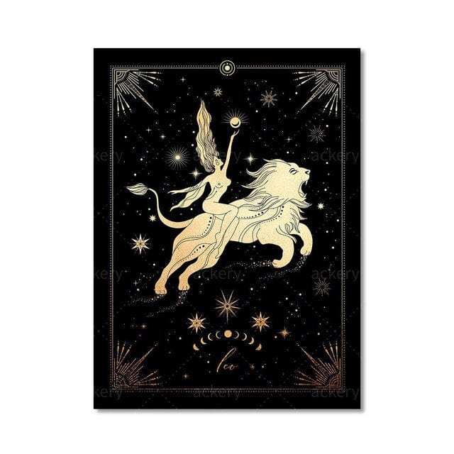 Arthia Designs - Twelve Constellation of the Zodiac Canvas Art - Review