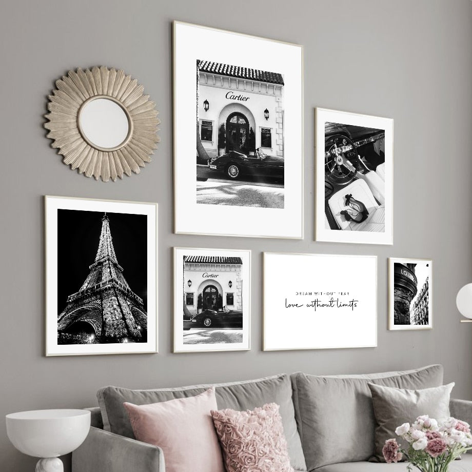 Arthia Designs - Black and White Fashion City Canvas Art - Review