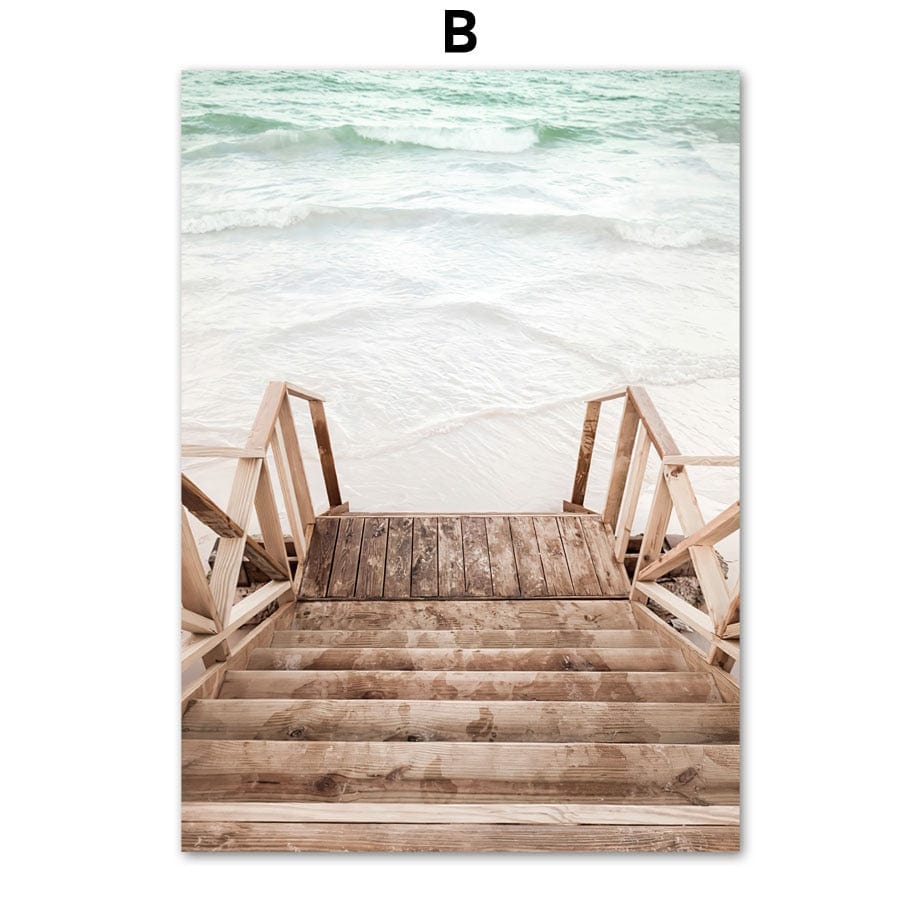 Arthia Designs - Summer Beach Gateway Canvas Art - Review