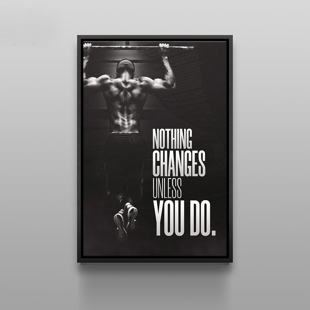 Arthia Designs - Workout Motivational Quote Canvas Art - Review