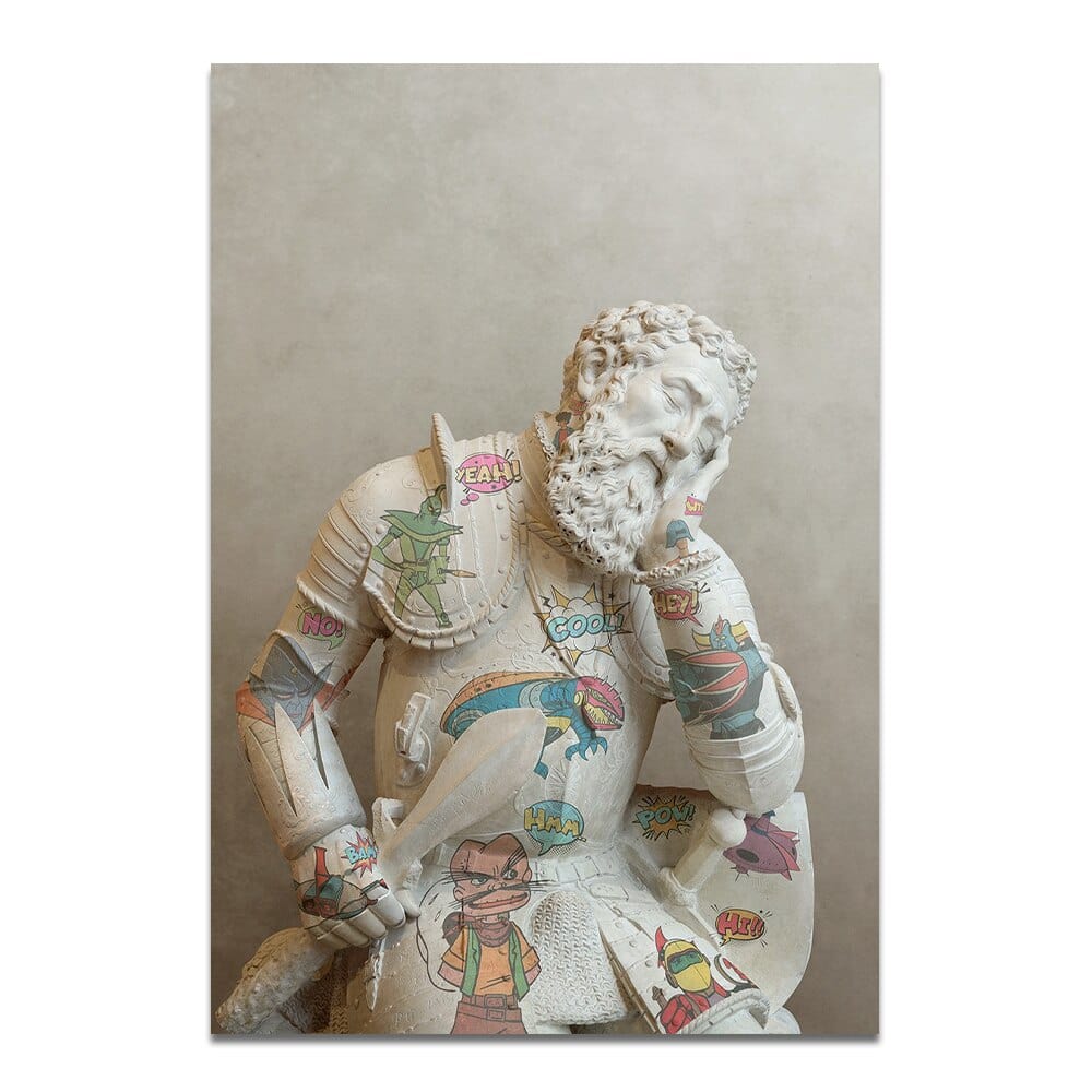 Arthia Designs - Graffiti Renaissance Angel Sculpture Canvas Art - Review