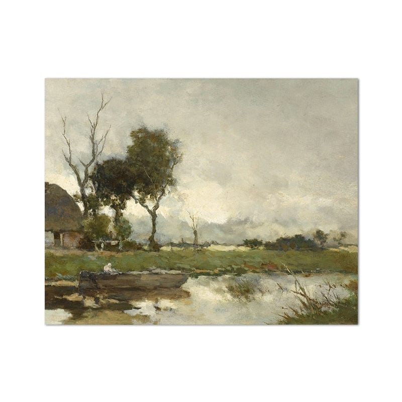 Arthia Designs - Vintage Countryside Oil On Board Canvas Art - Review