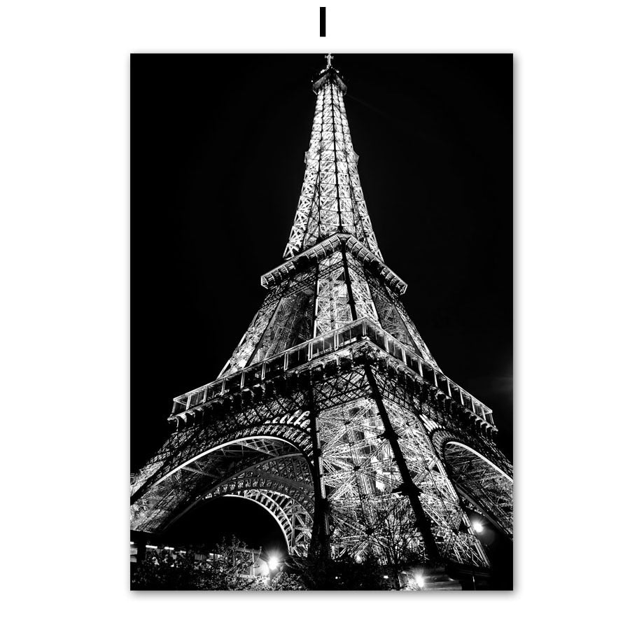 Arthia Designs - Black and White Fashion City Canvas Art - Review