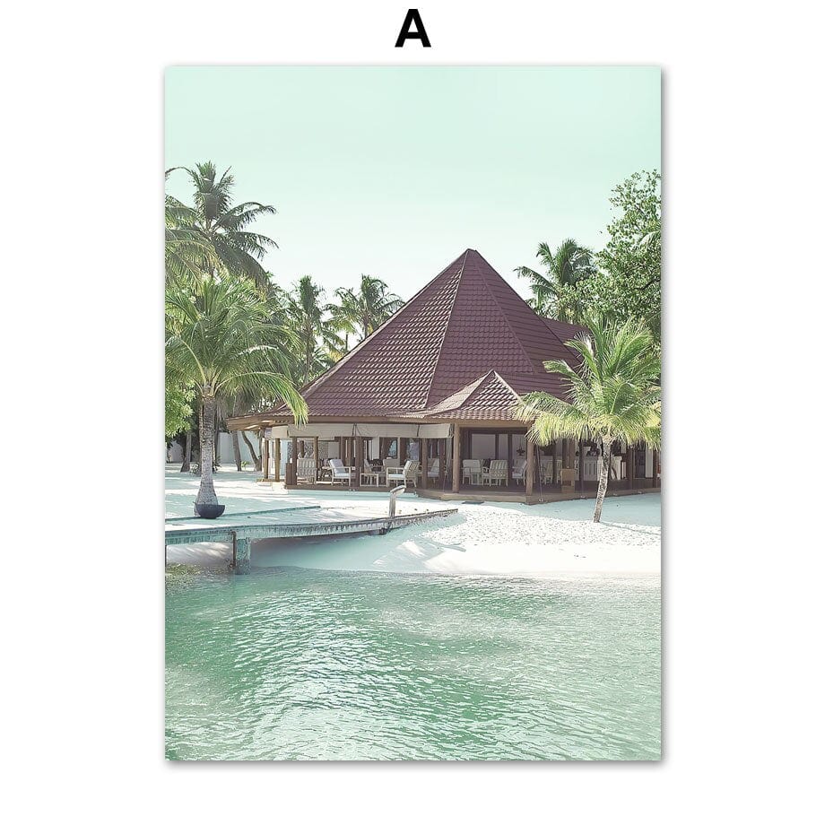 Arthia Designs - Maldives Beach Canvas Art - Review