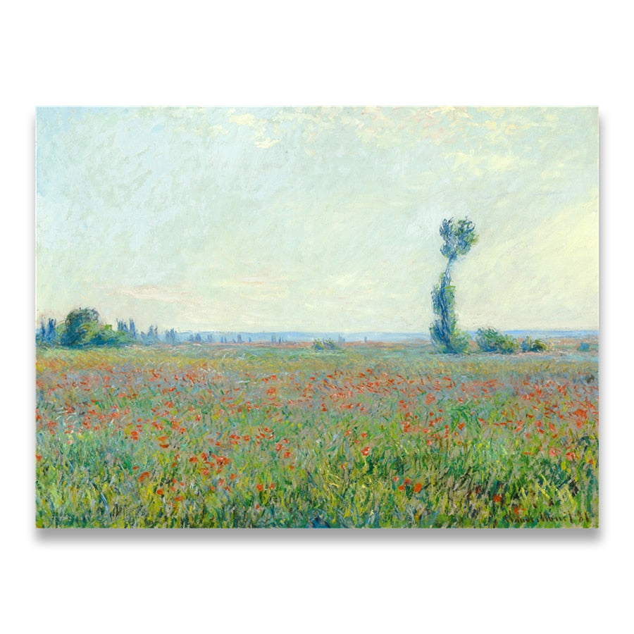 Arthia Designs - Impressionism Poppy Fields Canvas Art - Review