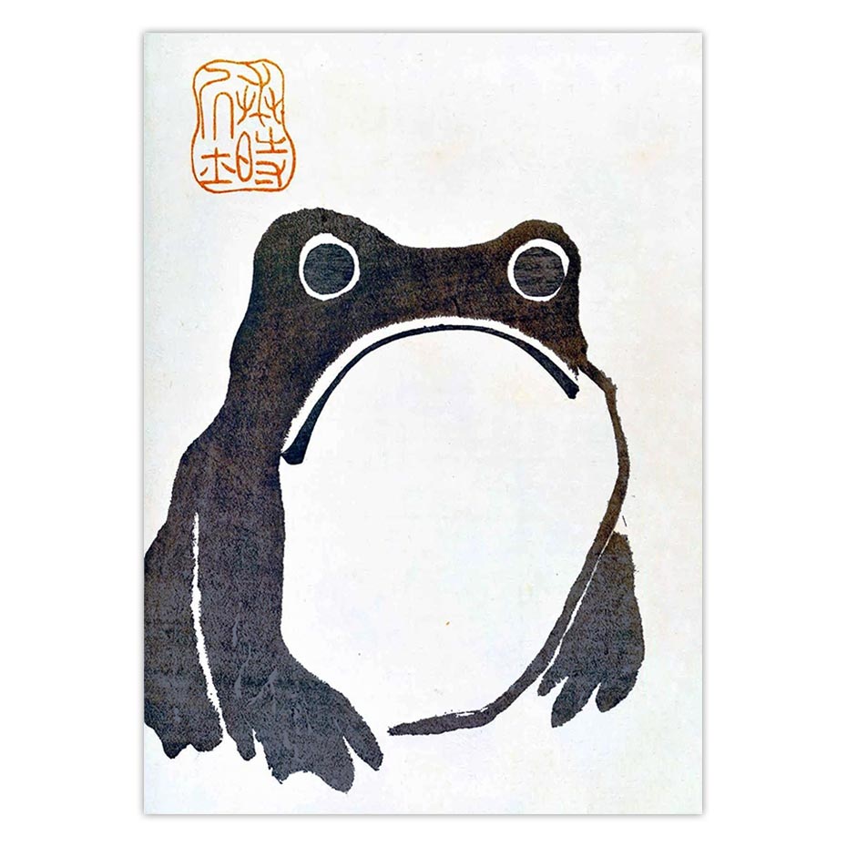 Arthia Designs - Vintage Matsumoto Hoji Frog Canvas Art - Review